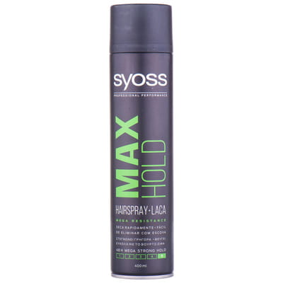 Лак для волос SYOSS (Сйосс) Max Hold (Макс холд) фиксация 5 максимальная фиксация 400 мл