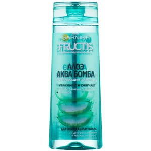 Шампунь GARNIER Fructis (Гарньер Фруктіс) Алое Аква бомба зволожуючий для нормального волосся 400 мл