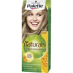 Крем-краска для волос PALETTE (Палет) Naturals цвет 8-140 Песочный блондин