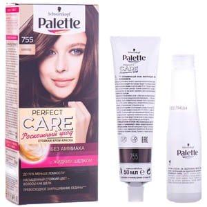Крем-краска для волос PALETTE (Палет) Perfect Care цвет 755 Шоколад