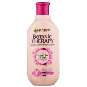 Шампунь для слабых волос GARNIER Botanic Therapy (Гарньер Ботаник Терапи) Касторовое масло и миндаль против выпадения 400 мл
