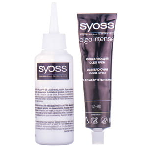 Крем-краска для волос SYOSS (Сйосс) Oleo Intense цвет 12-00 Платиновый блонд экстра
