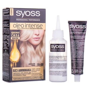 Краска для волос SYOSS (Сйосс) Oleo Intense цвет 10-50 Дымчатый блонд