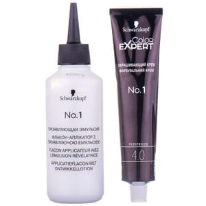 Крем-краска для волос COLOR EXPERT (Колор эксперт) цвет 4.0 Темно-каштановый