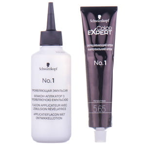 Крем-краска для волос COLOR EXPERT (Колор эксперт) цвет 5.65 Шоколадный каштановый