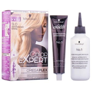 Крем-краска для волос COLOR EXPERT (Колор эксперт) цвет 9.0 Натуральный блонд