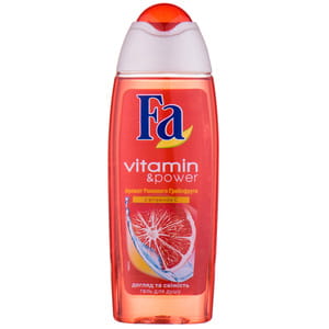 Гель для душа FA (Фа) Vitamin & Power Розовый грейпфрут 250 мл