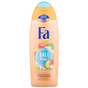 Гель для душа FA (Фа) Bali Kiss Аромат манго и цветка ванили 250 мл