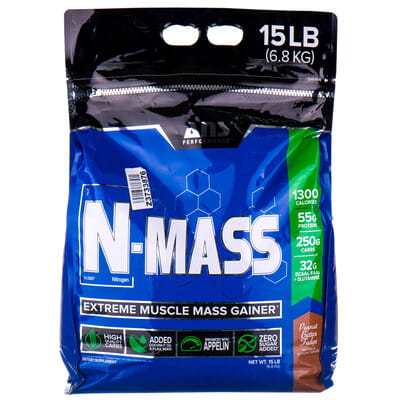 Гейнер ANS Performance (АНС Перформанс) N-MASS US вкус фадж из арахисового масла 6,8 кг