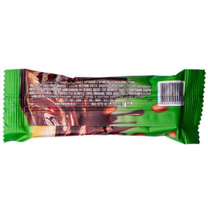 Батончик протеїновий для спортивного харчування POWER PRO (Павер про) 36% протеїну з арахісом і карамеллю 40 г