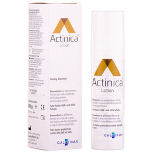 Актиника лосьон (Actinica Lotion) средство для предупреждения немеланомного рака кожи бутылка 80 г