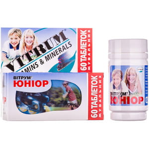 Витрум Юниор табл. жев. №60