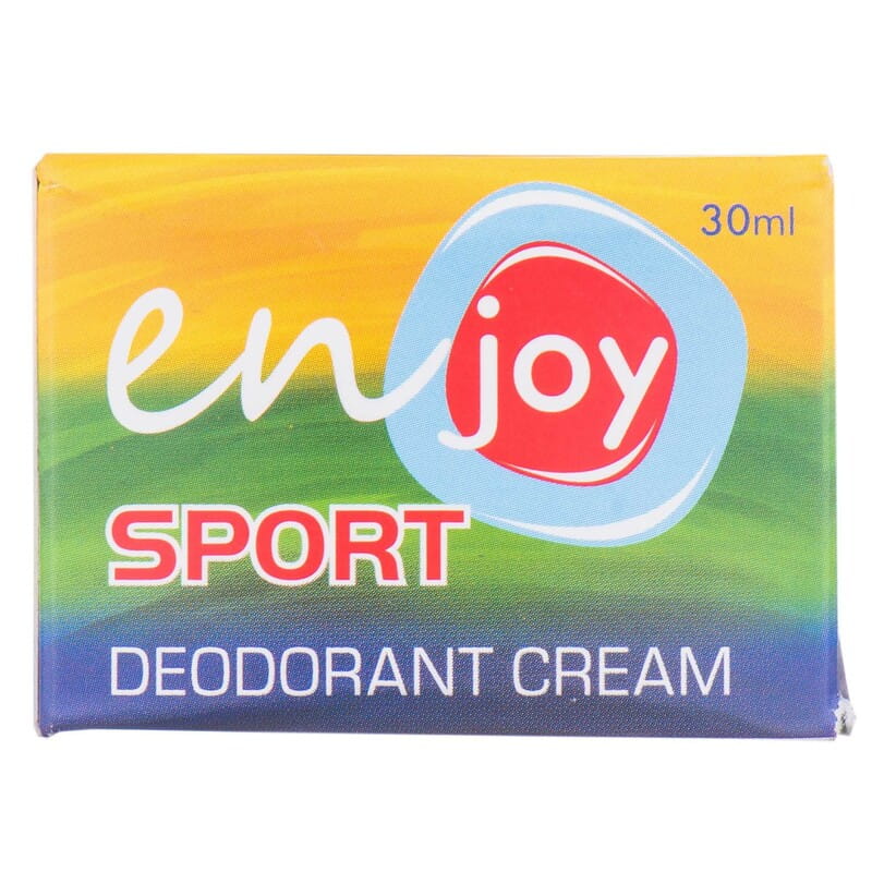 Эко-крем-дезодорант для тела ENJOY (Энджой) Sport баночка 30 мл