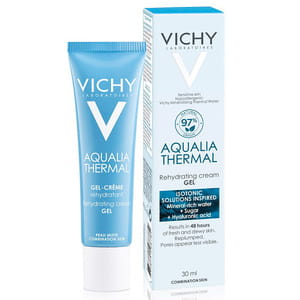 Гель-крем для обличчя VICHY (Віши) Аквалія Термаль для глибокого зволоження для нормальної та комбінованої шкіри 30 мл