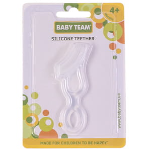 Прорізувач-масажер дитячий BABY TEAM (Бебі Тім) артикул 4013 силіконовий з 4-х місяців 1 шт