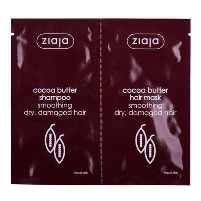 Шампунь + маска для волос ZIAJA (Зая) Масло какао по 7 мл 2 шт