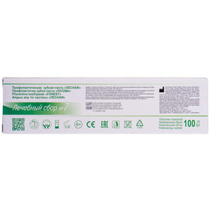 Паста зубна ЛЕСНАЯ Лікувальний збір №7 100 мл