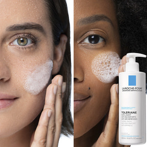 Крем-гель для лица La Roche-Posay (Ля Рош-Позе) Толеран очищающий для чувствительной кожи для уменьшения дискомфорта и сухости 400 мл