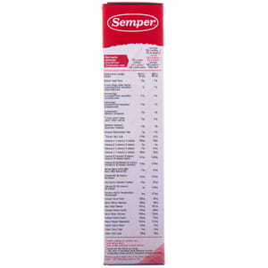 Каша молочная SEMPER (Семпер) Мультизлаковая с фруктами, ягодами и пробиотиками растворимая с 12-ти месяцев 250 г