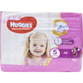 Підгузники для дітей HUGGIES (Хагіс) Ultra Comfort (Ультра комфорт) 5 для дівчаток від 12 до 22 кг 42 шт