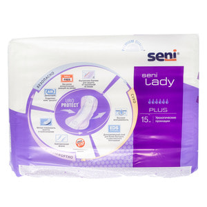 Прокладки урологические SENI Lady (Сени Леди) Plus (Плюс) 15 шт