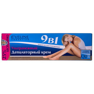 Крем для депиляции EVELINE (Эвелин) R+Q10 ультранежный Коэнзимы молодости 9 в1 125 мл