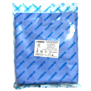 Халат для посетителя медицинский стерильный на завязках размер 50-52 L длина 117см материал спанбонд 30г/м2 Славна