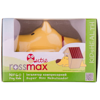 Інгалятор компресорний Rossmax (Россмакс) модель NF 60 (Dog Kids)