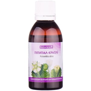 Краплі для підтримки нормального функціонування щитовидної залози П'ятипал Ботаніка 50 мл