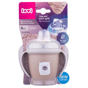 Кружка-непроливайка CANPOL (Канпол) LOVI (Лови) 35/349 с мягким носиком Buddy bear Mini от 9 месяцев 210 мл