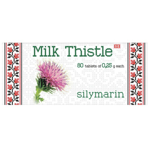 Расторопша таблетки 8 блистеров по 10 шт