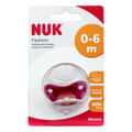 Пустышка силиконовая NUK (Нук) Fashion ортодонтическая размер 1 с 0 до 6 месяцев 1 шт