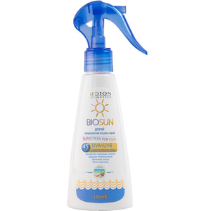 Лосьон-спрей для тела BIOTON (Биотон) Biosun (Биосан) солнцезащитный детский SPF 45 150 мл