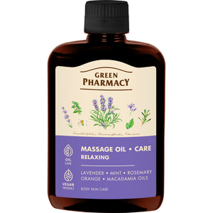 Олія для тіла Зелена аптека масажна розслаблююча 200 мл