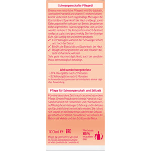 Масло для тела WELEDA (Веледа) для профилактики появления растяжек флакон с дозатором 100 мл