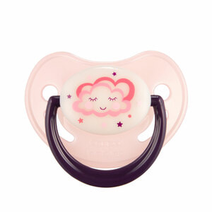 Пустышка силиконовая CANPOL (Канпол) артикул 22/500 анатомическая от 0 до 6 месяцев Night dreams (Найт дримс) 1 шт