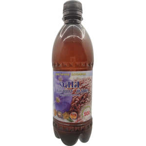 Олія насіння льону натуральне для внутрішнього та зовнішнього застосування 500 мл