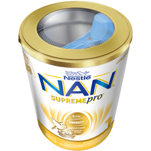 Смесь молочная детская NESTLE (Нестле) Нан 1 Supreme (Суприм) на основе частично гидролизированного белка молочной сыворотки с рождения 800 г