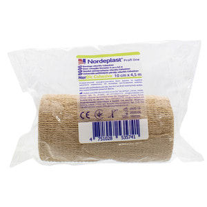 Бинт медицинский самофиксирующий NorDic Cohesive (НорДик Когезив) универсальный размер 10 см х 4,5 м 1 шт