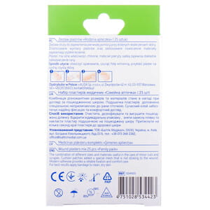 Пластырь медицинский Ecoplast (Экопласт) набор Семейная аптечка 25 шт