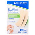 Пластир медичний Ecoplast (Екопласт) водостійкий розмір 72 мм х 25 мм 100 шт