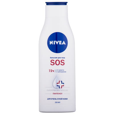 Бальзам для тела NIVEA (Нивея) Восстанавливающий SOS для очень сухой кожи 250 мл