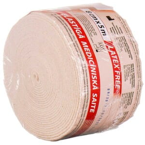 Бинт эластичный медицинский LAUMA (Лаума) модель 2 Latex Free высокой степени растяжимости размер 5м х 8см