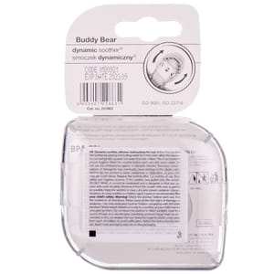 Пустышка силиконовая CANPOL (Канпол) Lovi (Лови) Buddy bear артикул 22/863 динамическая от 0 до 3 месяцев 2 шт