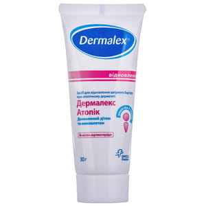 Средство для кожи Dermalex Atopic (Дермалекс Атопик) для восстановления кожного барьера при атопическом дерматите 30 г