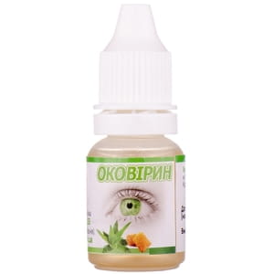 Оковірин засіб офтальмологічний натуральні компоненти флакон 10 мл