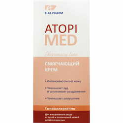 Крем для тіла ELFA PHARM (Ельфа Фарм) Atopi Med (Атопі мед) пом'якшуючий 150 мл