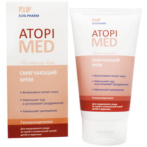 Крем для тіла ELFA PHARM (Ельфа Фарм) Atopi Med (Атопі мед) пом'якшуючий 150 мл