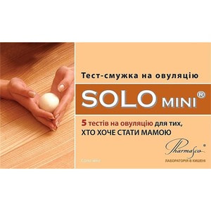 Тест для определения овуляции SOLO Mini (Соло мини) 5 шт