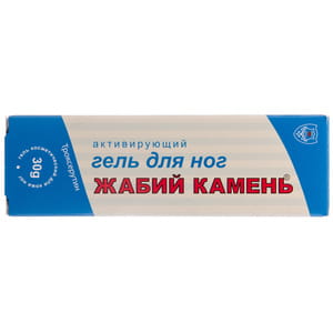 Гель для ніг Жабій камінь з глюкозаміном 30 г